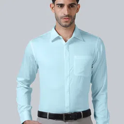 THE FORMAL CLUB Bennet Comfort Pure Cotton Regular Fit Formal Shirt-picture-21