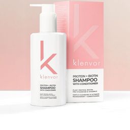 KLENVOR Protein & Biotin Shampoo with Conditioner- 250 ml-74