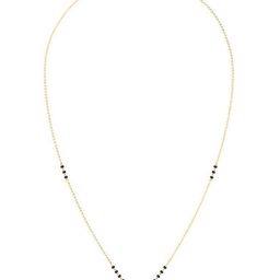 Anouk Gold-Plated Artificial Stones and Beads Mangalsutra image 2