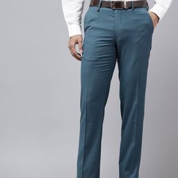 Van Heusen Men Slim Fit Formal Trousers-picture-3