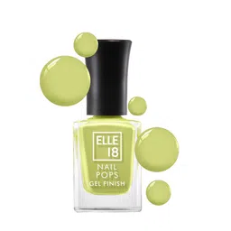 ELLE 18 Gel Finish Long Lasting Chip Resistant Nail Pops 10ml - G22-17