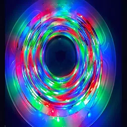 KAVYARA Blue & Green Strip String Lights-19