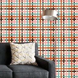 ArtzFolio White & Pink Printed Peel & Stick Wallpaper-image-10