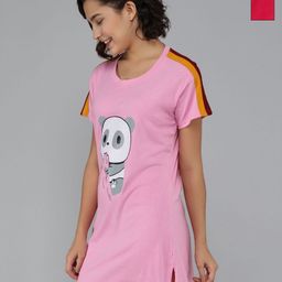 Christy World Women Pack of 2 Printed Short Sleeves Regular Fit T-shirt-image-48