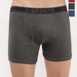 Sporto by Macho Pack Of 4 Short Trunks-picture-35