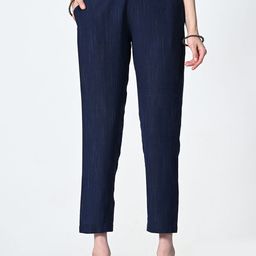 AMBI Women Smart Straight Fit Trousers-image-99