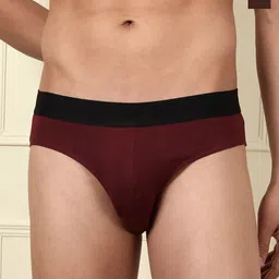 WROGN Pack Of 2 Printed Low-Rise Basic Briefs WUBF2009S-image-36