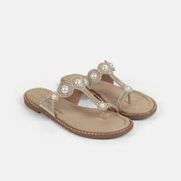 Mochi Embellished Flatform Pumps-45