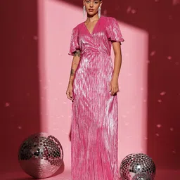 CORSICA Satin Maxi Dress-picture-40