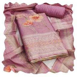MANVAA Floral Printed Unstitched Dress Material-picture-4