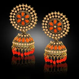 Stylewell Classic Jhumkas Earrings-14