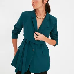 Trendyol Women Longline Tailored Jacket-image-88