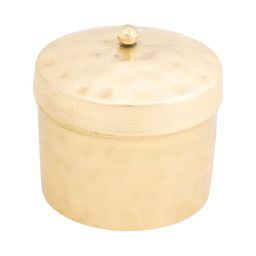 Aura White & Gold-Toned 1 pieces Jar Candle-image-35