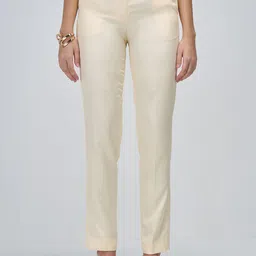 SALT ATTIRE Women Smart Slim Fit Trousers-image-39