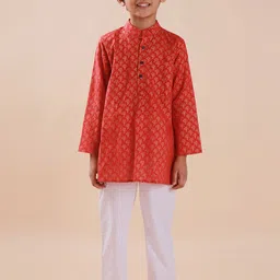 Sangria Printed Pure Cotton Kurta Sets-30