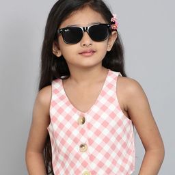 taffykids Checked Shirt Style Top-picture-15