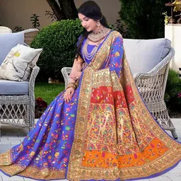 AKSH FASHION Purple Pure Cotton Sarees-picture-6