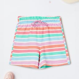 max Girls Striped Technology Shorts-image-44