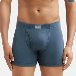 Jockey Men Pack Of 2 Deep Slate Cotton Boxer Briefs 8008-0201-25