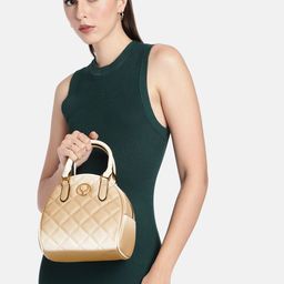 Allen Solly Structured Quilted Handheld Bag-11