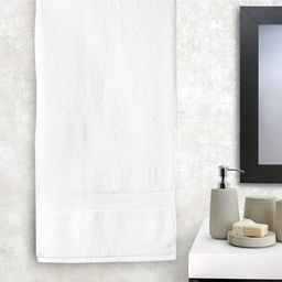 BOMBAY DYEING White Solid 550 GSM Bath Towel-49