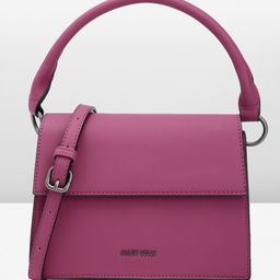 Allen Solly Solid Structured Handheld Bag image 1