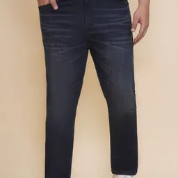 John Pride Men Regular Fit Mid-Rise Light Fade Stretchable Jeans-image-89