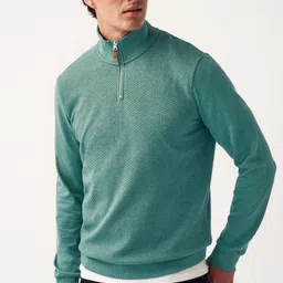 NEXT Self Design Mock Neck Sweatshirt-picture-27