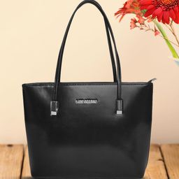 Lino Perros Black Glossy Shoulder Bag-39
