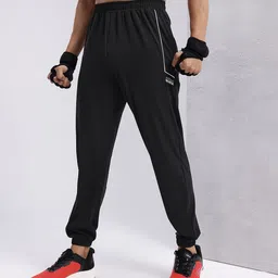 HRX by Hrithik Roshan Men Rapid-Dry Mid-Rise Regular Fit Training Joggers-picture-24