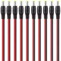 FEDUS DC Power Pigtail Connectors 30 cm for CCTV Surveillance Camera (Pack of 30 Pcs)-22