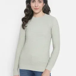 Crimsoune Club Grey Textured Sweater-image-35