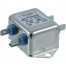 Epcos B84111F Series Flange Mount EMC Filter 1 Phase 3 Amp Current Rating 250 V AC/DC 64 mm Length, B84111F0000B030-43