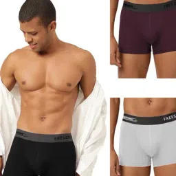 Freecultr Multi Comfort Fit Trunks - Pack of 3-picture-13
