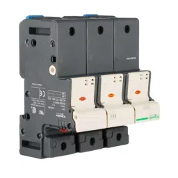 Schneider Electric 3P Pole 690 V AC 125 A 22x58 mm Rail Mount Fuse Holder, DF223C-image-72