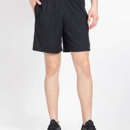 adidas Black Regular Fit 3 Striped Sports Shorts-image-48