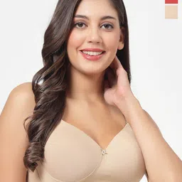 SHYAM SONS FLAIR Pack Of 2 Full Coverage Lightly Padded Bra-image-82