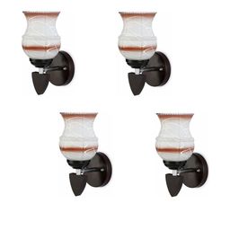 SOMIL Brown Glass Cylinder Wall Lamps-image-31
