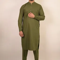 Baraqah Men Regular Kurta with Trousers-52