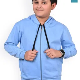 BAESD Boys Pack of 2 Hooded Solid Lightweight Bomber Jackets-picture-39