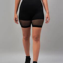C9 Airwear Black Self Design Sports Shorts-image-18