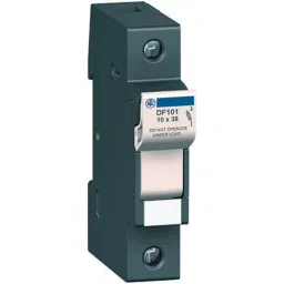 Schneider Electric 1P+N Pole 690 V AC 125 A 22x58 mm Rail Mount Fuse Holder, DF221N-image-89