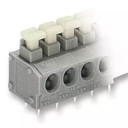 WAGO TERMINAL BLOCK, WIRE TO BRD, 3POS, 14AWG, 235-403/331-000.-image-90