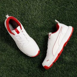 Puma Men's Classic Cat White Cricket Shoes-image-62