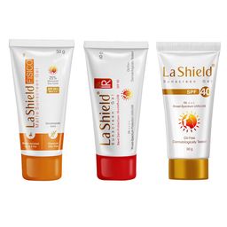 La Shield Set of 3 Sunscreen Gel - SPF30 + SPF40 + SPF50-9