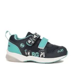 Bubblegummers by Bata Kids Black & Blue Velcro Shoes-image-14