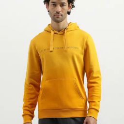 United Colors of Benetton Yellow Regular Fit Hooded Sweatshirt-picture-26