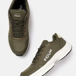 FCUK Men Contrast Sole Sneakers-image-45
