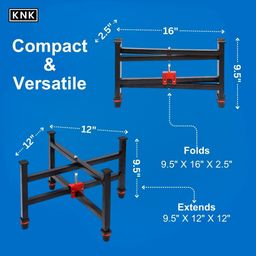 KD Adjustable Four Fold Carrom Stand, Professional Portable Carrom Board Lamp Shade, Hanging Lamp Shade (Floor Stand) image 3