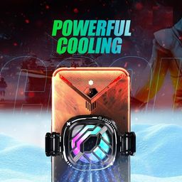 elfora Magnetic Mobile Cooler | Mobile Cooler for Gaming| Instant Cooling with Advanced Cooling Chip Compatible with iPhones & Android Devices image 4